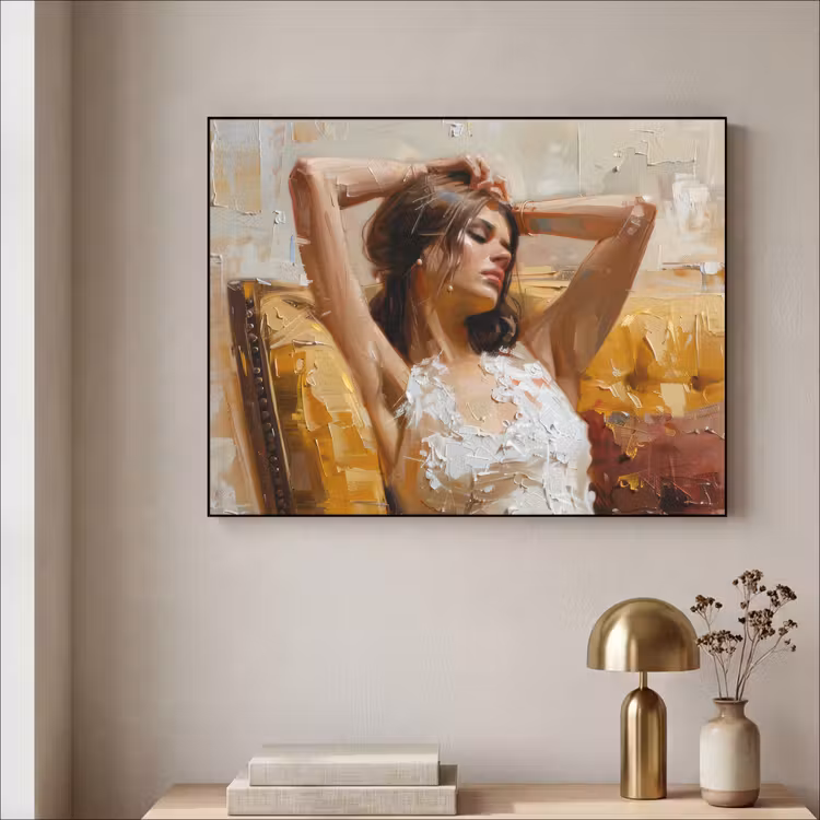 Art Frame - Vrouw - Kunst - Abstract - Modern — 3