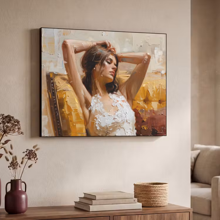 Art Frame - Vrouw - Kunst - Abstract - Modern — 4