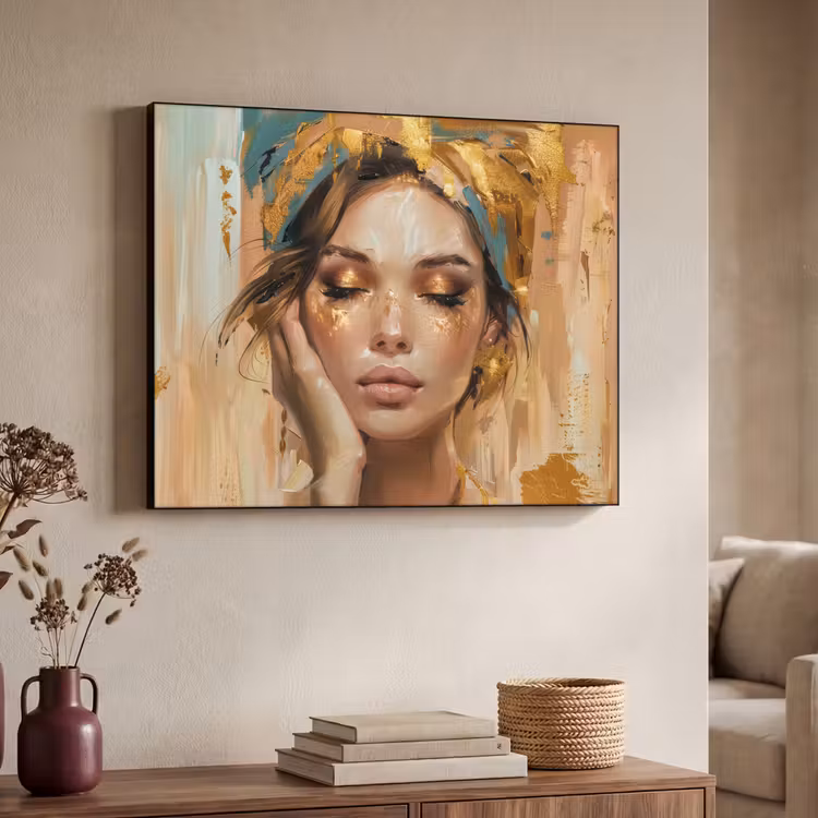 Art Frame - Vrouwen - Portret - Luxe - Goud — 4