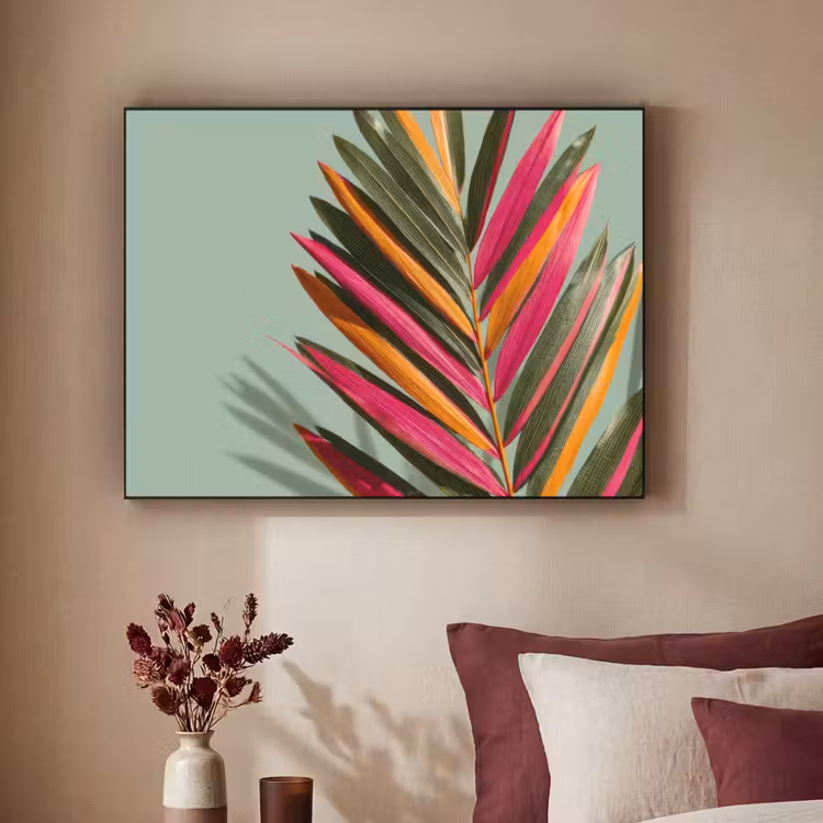 Art Frame - Tak - Bladeren - Kleurrijk - Schaduw — 2