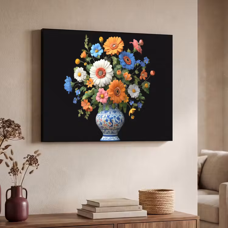 Art Frame - Vaas - Boeket - Bloemen - Kleur — 4