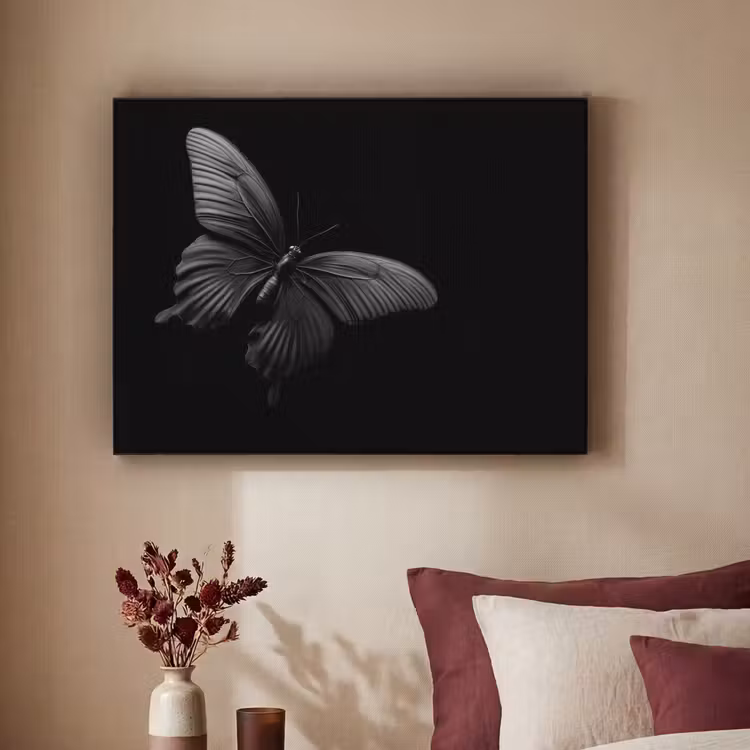 Art Frame - Vlinder - Zwart - Insect - Dieren — 2