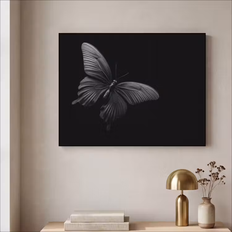 Art Frame - Vlinder - Zwart - Insect - Dieren — 3