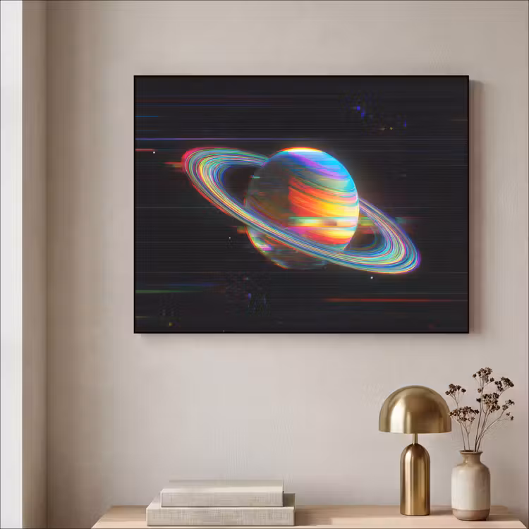 Art Frame - Planeet - Cirkel - Kleurrijk — 3