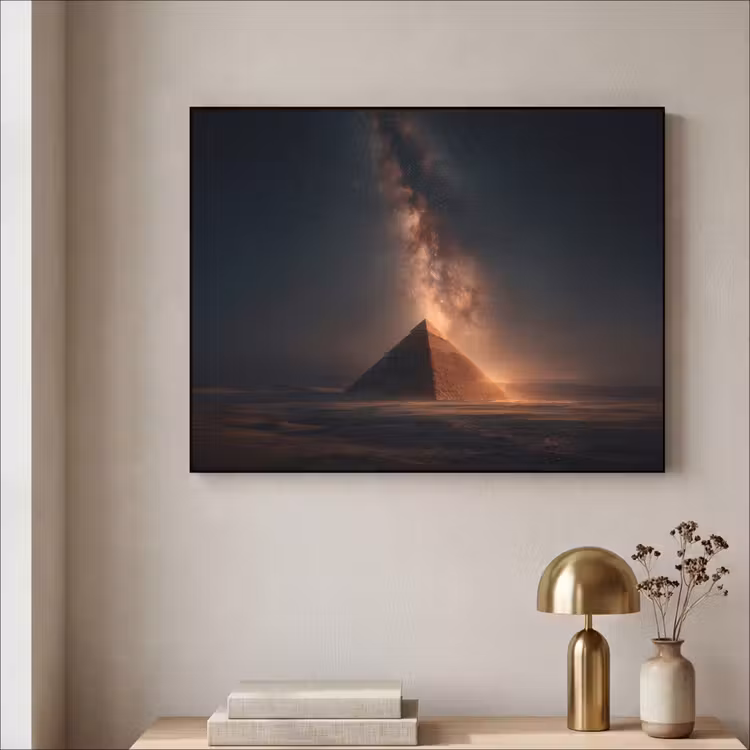 Art Frame - Piramide - Woestijn - Licht — 3