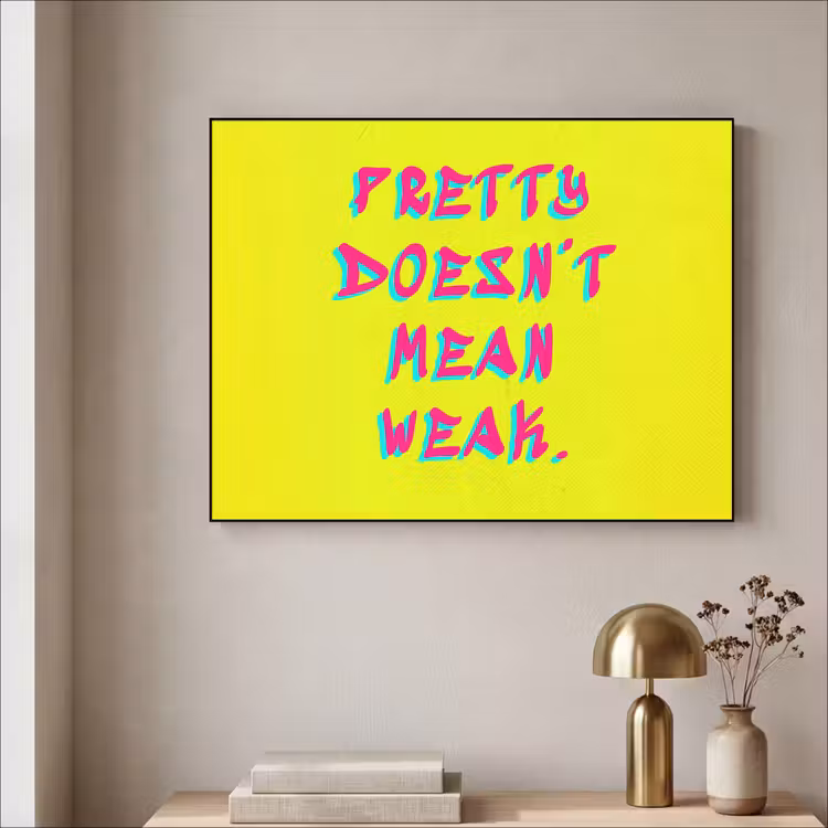 Art Frame - Quote - Minimalistisch - Kleurrijk — 3