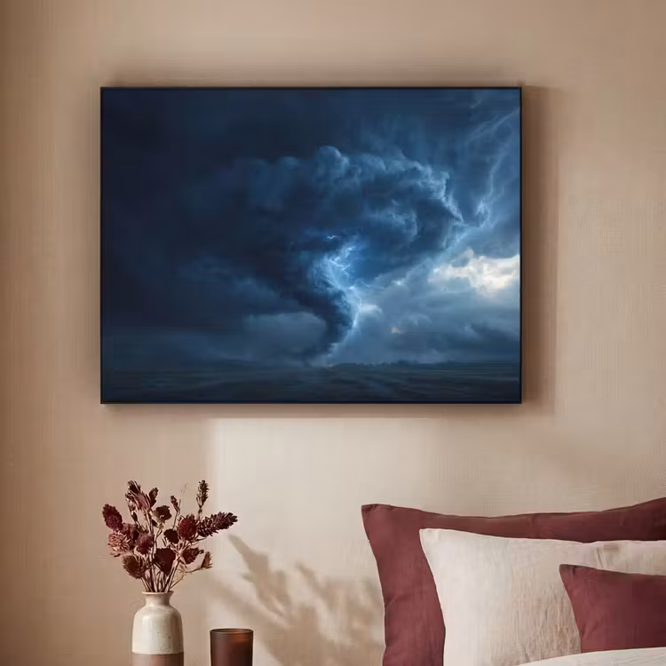 Art Frame - Tornado - Duister - Wolken — 2