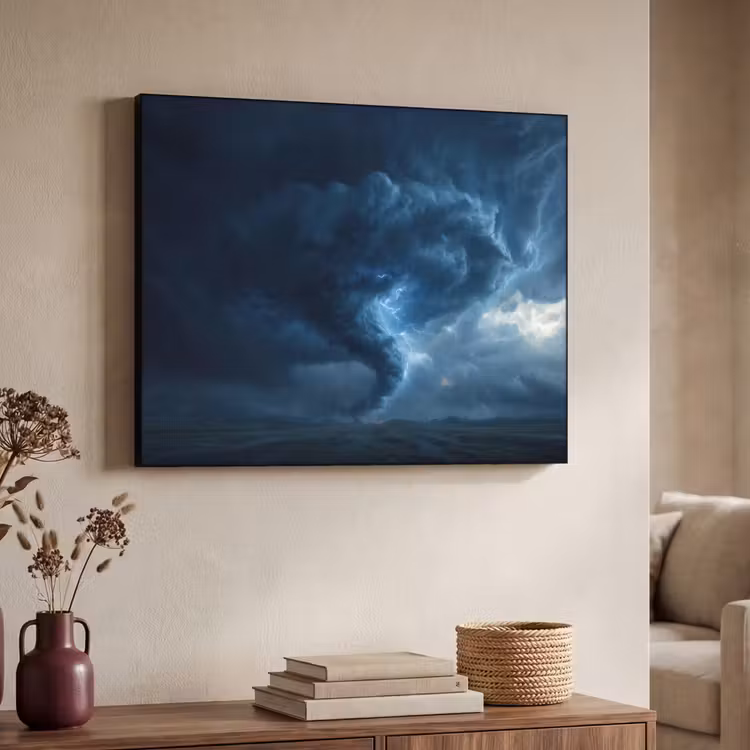 Art Frame - Tornado - Duister - Wolken — 4
