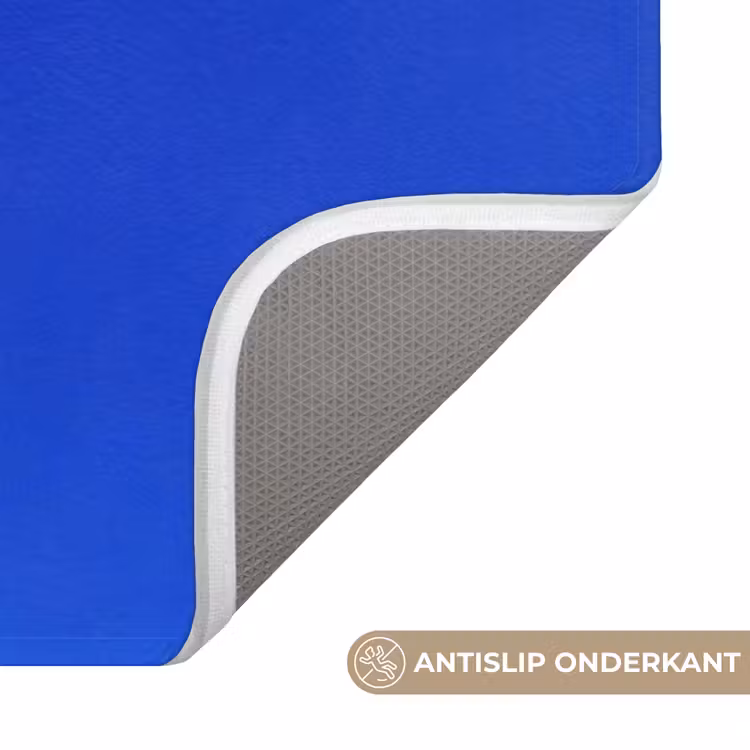 Badmat - Tulp - Minimalistisch - Bladeren - Wit — 3