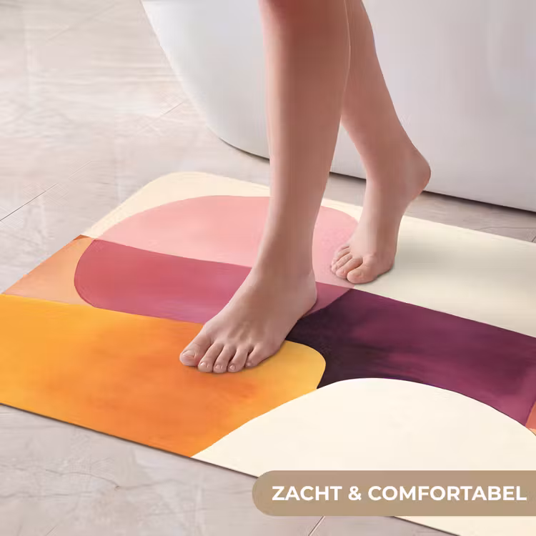 Badmat - Vormen - Abstract - Kleurrijk — 5