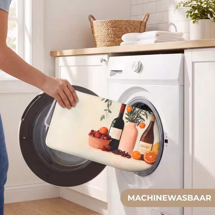 Badmat - Wijnflessen - Takken - Sinaasappels — 7