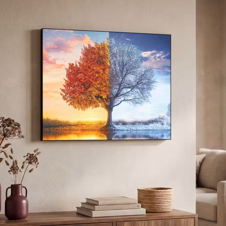 Art Frame - Seizoenen - Kunst - Boom - Herfst - Winter — 4