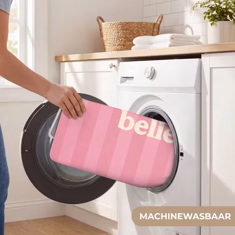 Badmat - Roze - Gestreept - Belle — 7