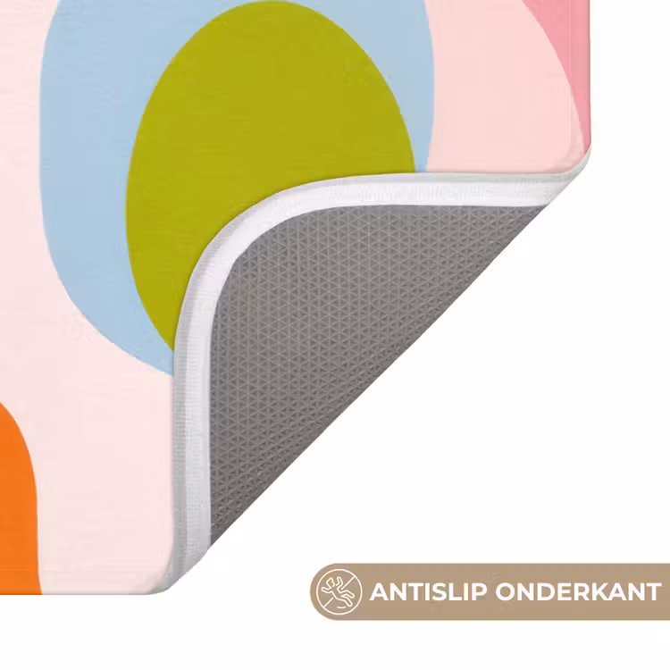 Badmat - Abstract - Vormen - Roze — 3
