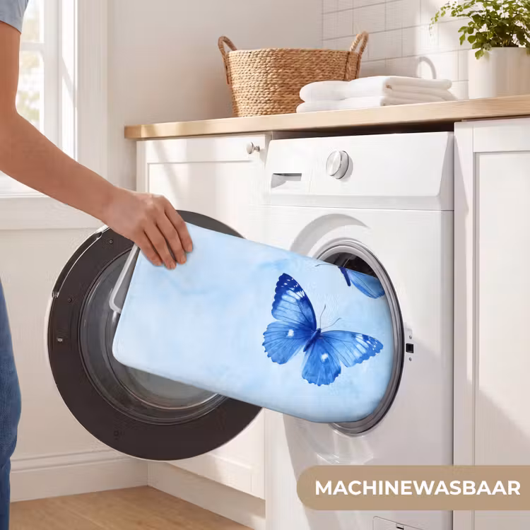 Badmat - Vlinders - Sierlijk - Blauw — 7