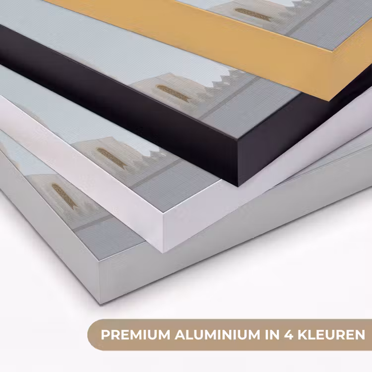 Art Frame - Witte koepels - Helderblauwe lucht - Islamitisch — 5