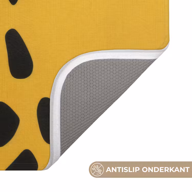 Badmat - Cheetah - Illustratie - Geel — 3