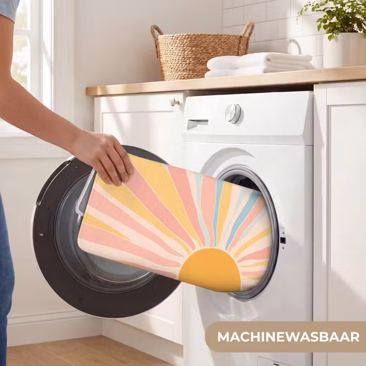 Badmat - Illustratie - Zon - Pastelkleuren — 7