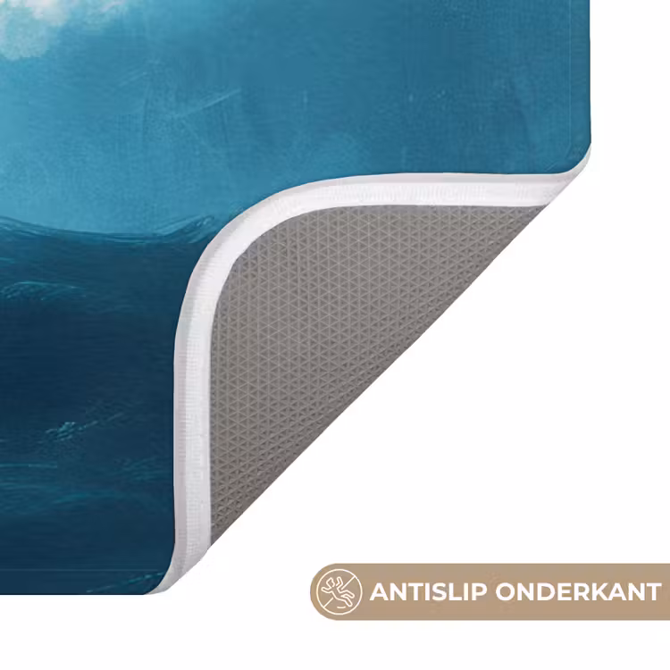Badmat - Kitesurfer - Oranje - Zee - Lucht — 3