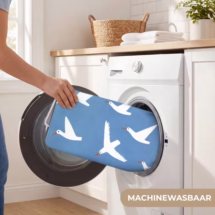 Badmat - Vogels - Wit - Patroon — 7