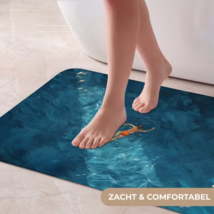 Badmat - Vrouw - Water - Bikini - Oranje — 5