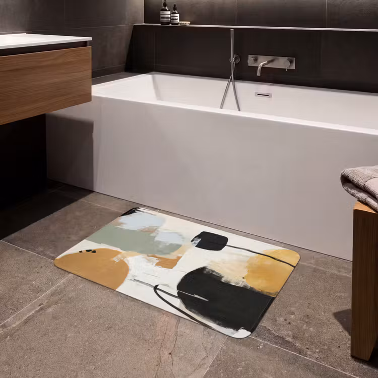 Badmat - Paint - Abstract - Kleuren — 4