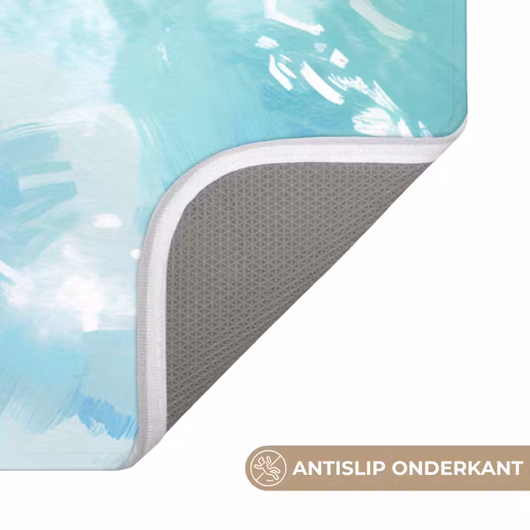 Badmat - Schildpad - Zee - Blauw - Schittering — 3