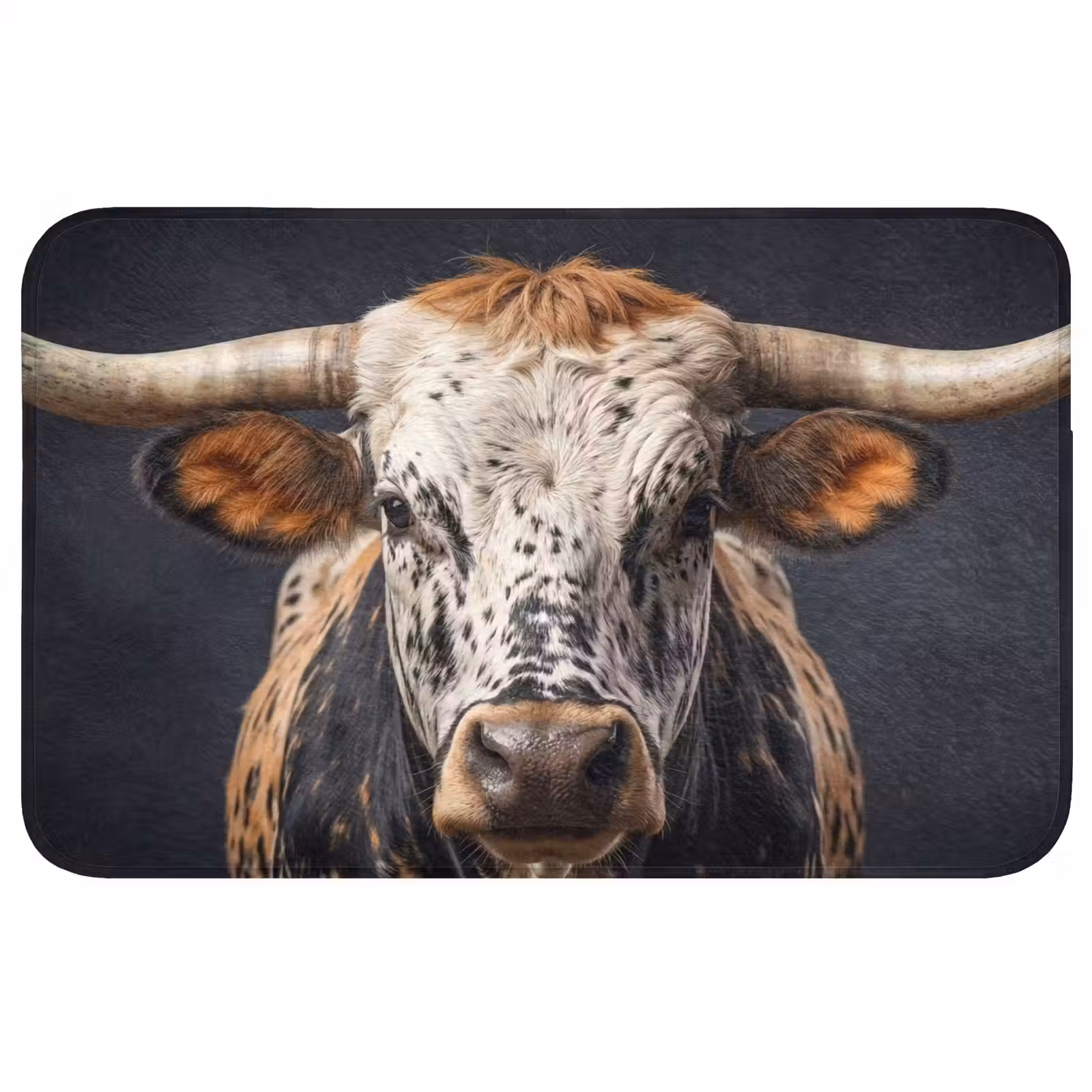 Badmat - Stier - Kleurrijk - Hoorns — 1