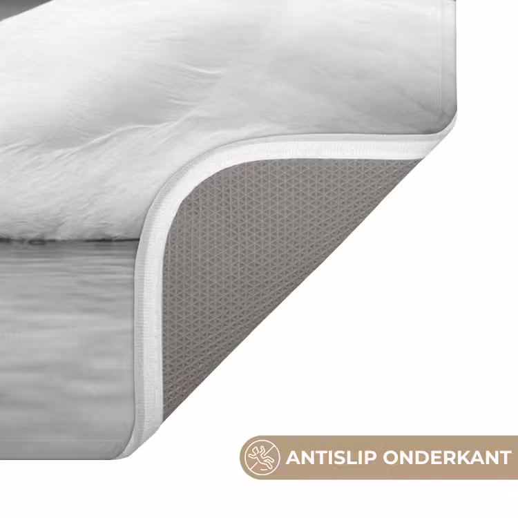 Badmat - Zwanen - Hart - Zwart - Wit — 3