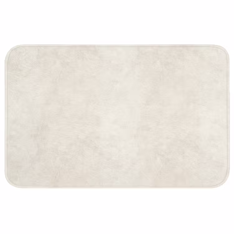 Badmat - Crème - Egaal - Beton — 1