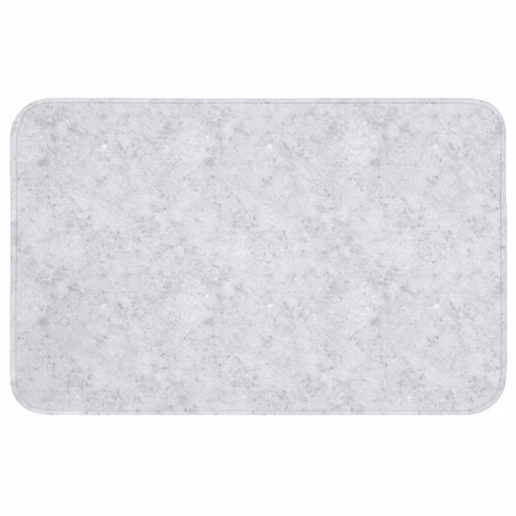 Badmat - Grijs - Terrazzo-effect - Beton — 1