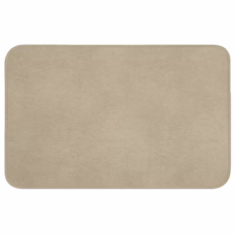 Badmat - Zandkleur - Korrelige structuur - Beton — 1