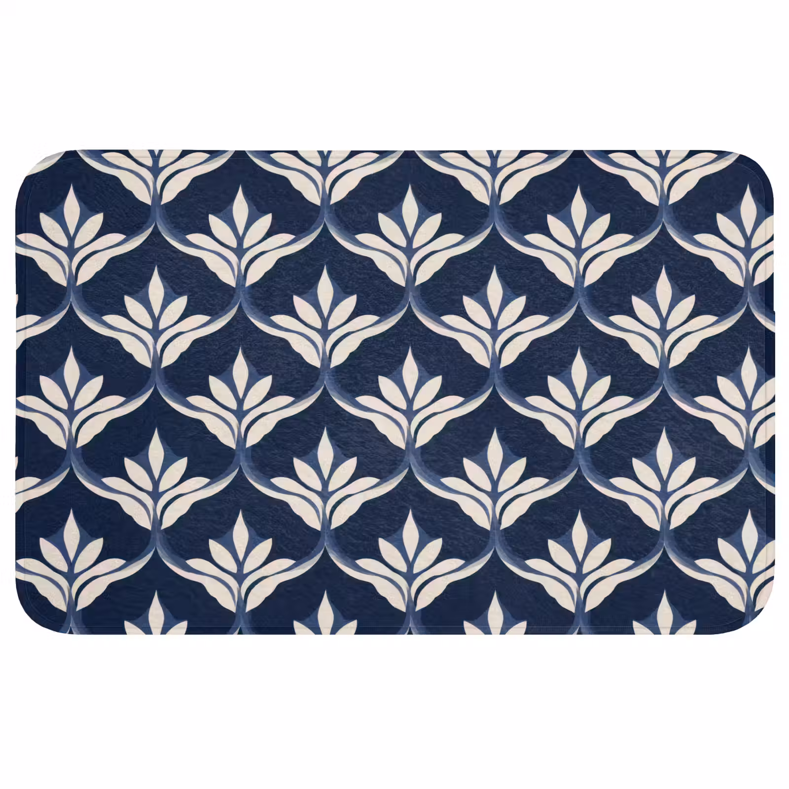 Badmat - Modern - Ontwerp - Blauw — 1