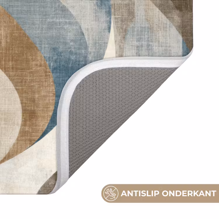 Badmat - Abstract - Golven - Kleurrijk — 3