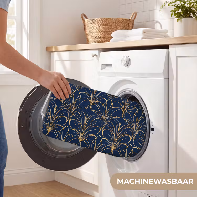 Badmat - Deco - Waaier - Blauw — 7