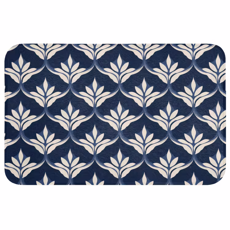 Badmat - Modern - Ontwerp - Blauw — 1