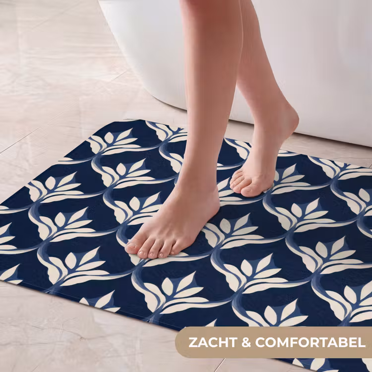 Badmat - Modern - Ontwerp - Blauw — 5