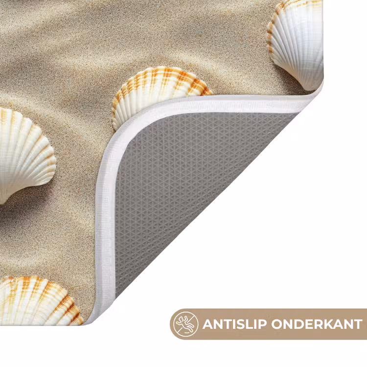 Badmat - Schelpen - Zand - Maritiem — 3