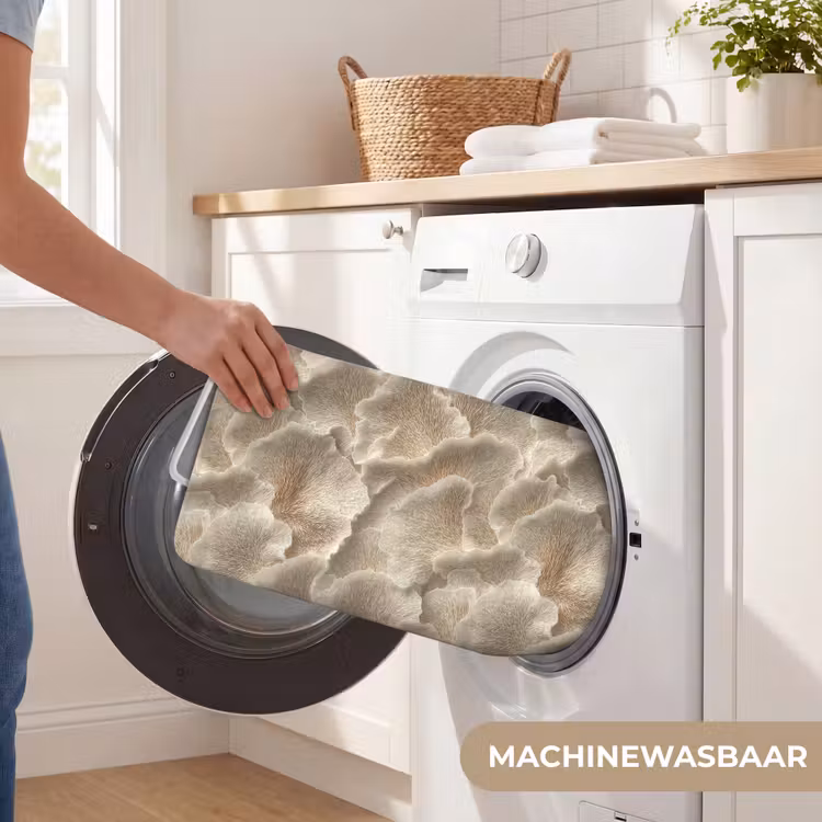 Badmat - Waaierstructuren - Beige - Vezeltextuur — 7