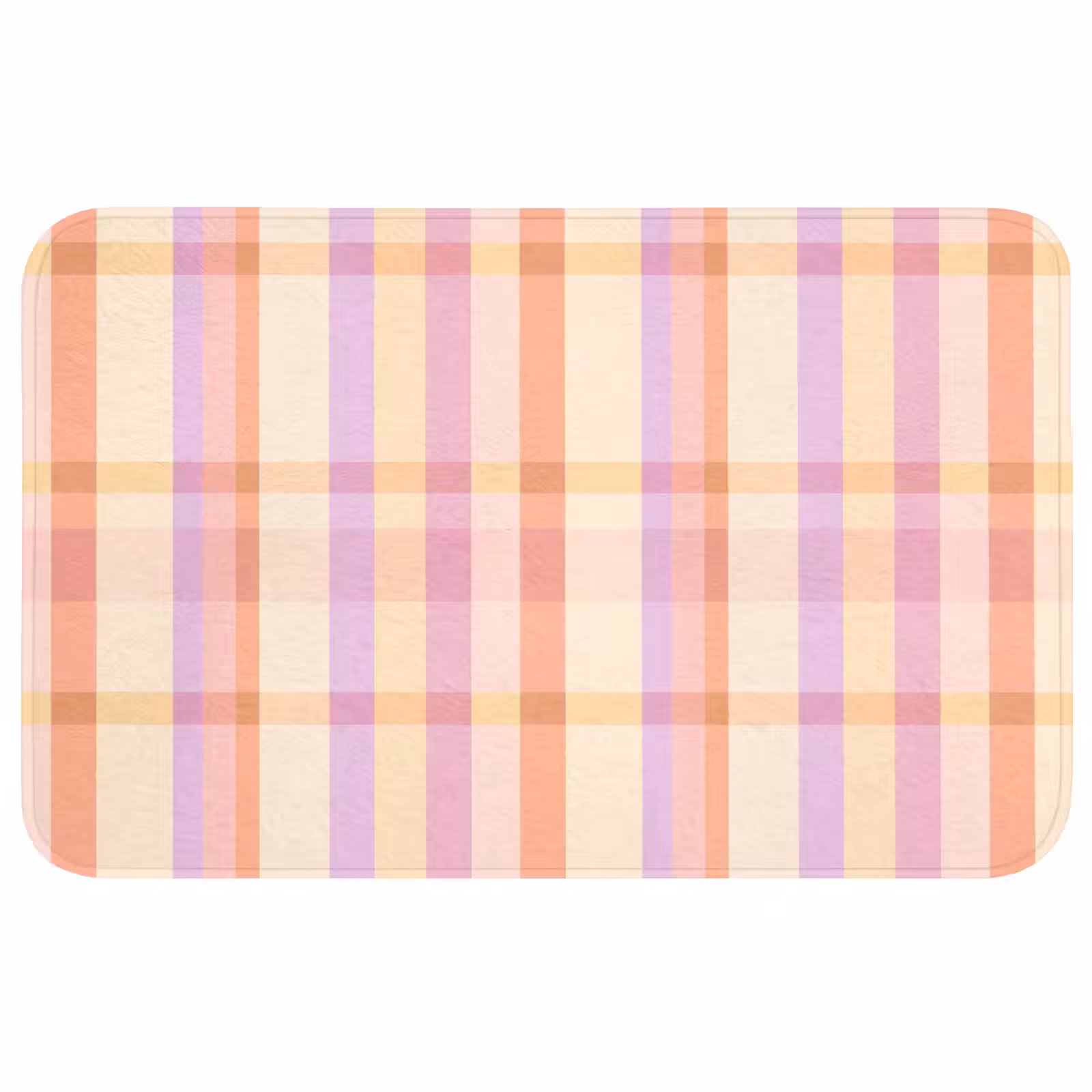 Badmat - Pastel - uitpatroon - Geometrisch — 1