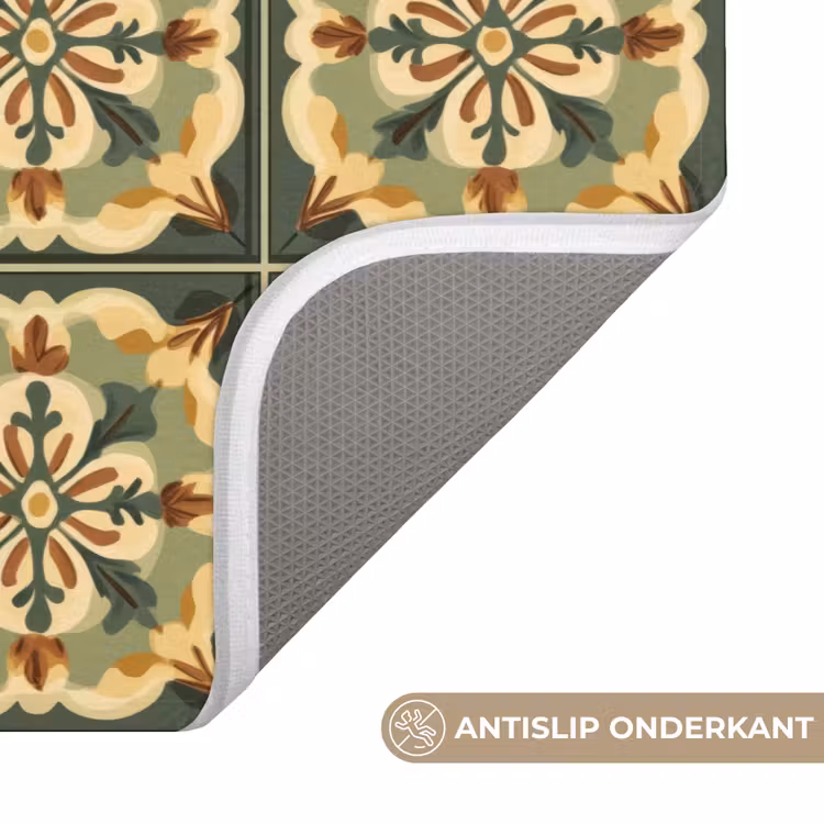 Badmat - Ornament - Patroon - Groen — 3