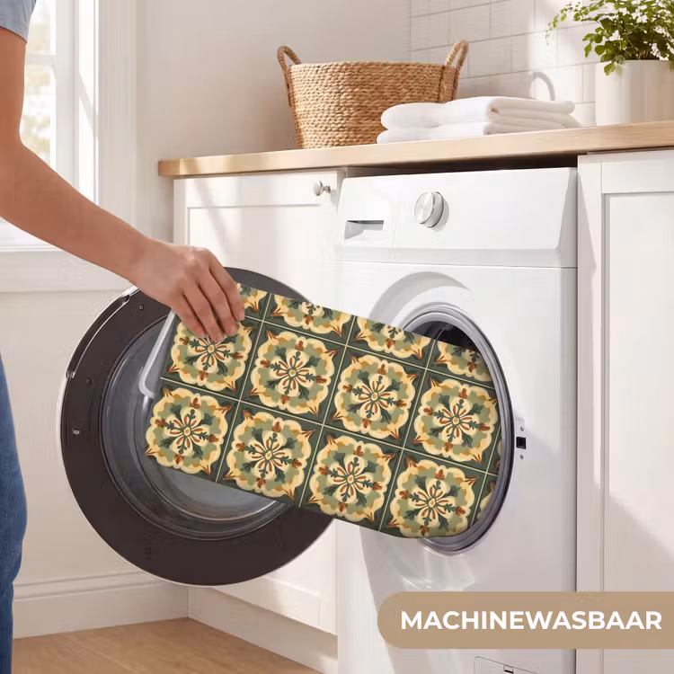 Badmat - Ornament - Patroon - Groen — 7