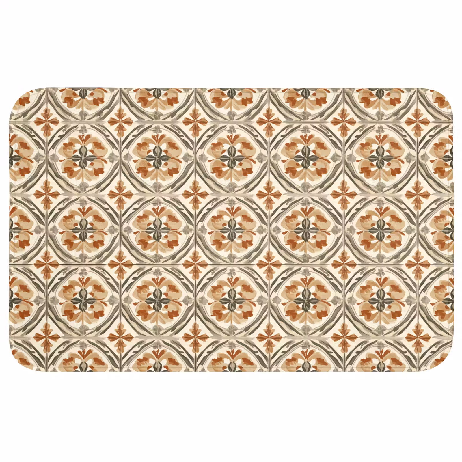 Badmat - Elegant - Antiek - Kleurrijk — 1