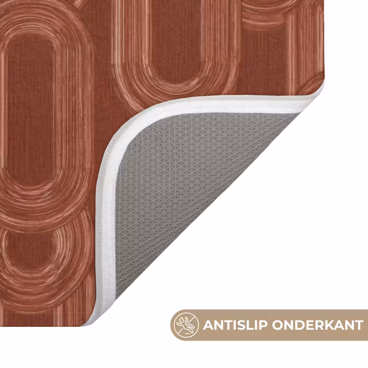 Badmat - Abstract - Textuur - Bruin — 3