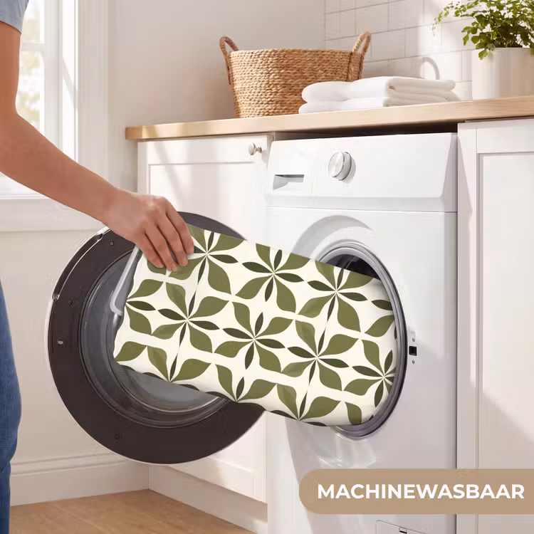Badmat - Botanisch - Retro - Groen — 7
