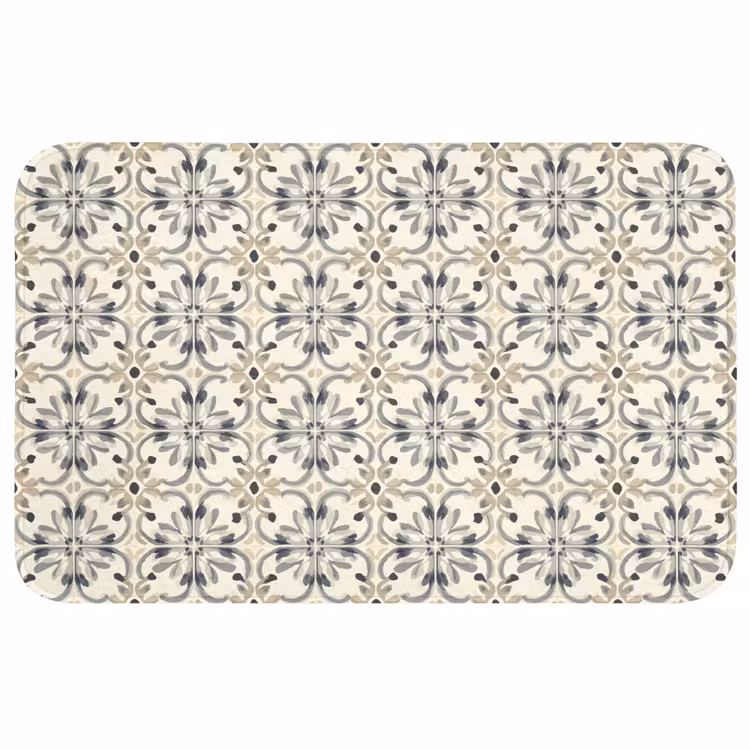 Badmat - Floraal - Patroon - Kleurrijk — 1