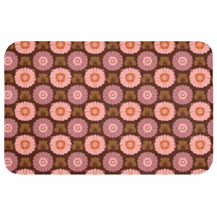 Badmat - Retro - Madelief - Roze — 1