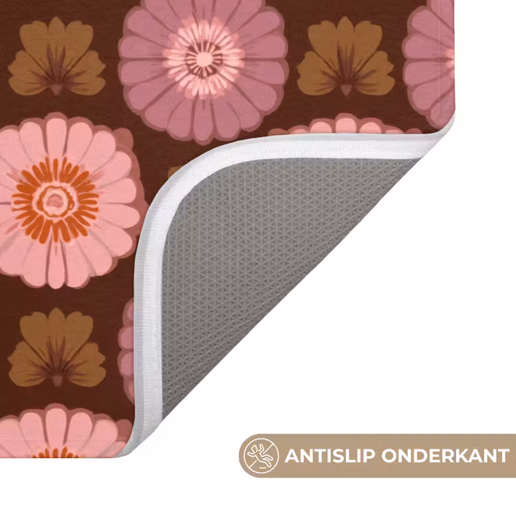 Badmat - Retro - Madelief - Roze — 3