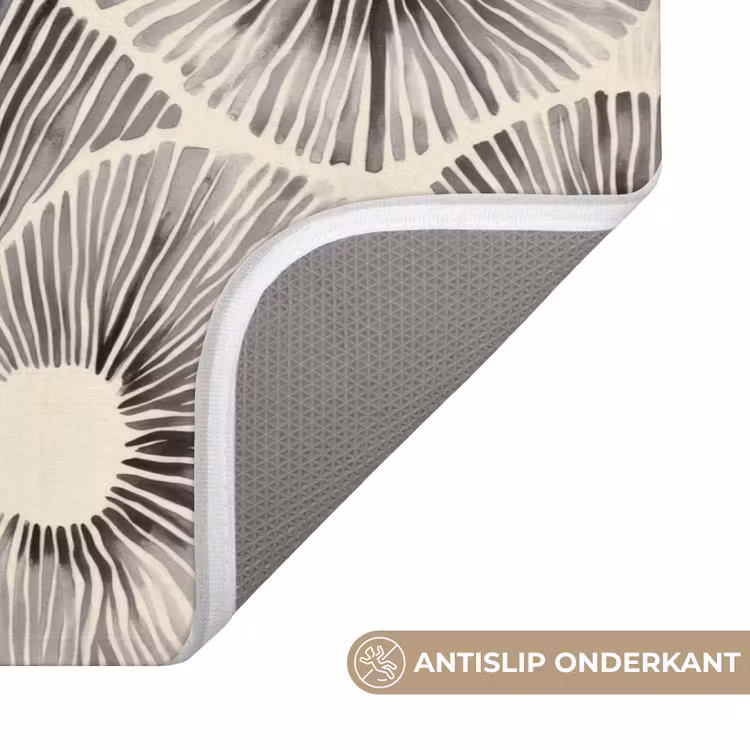 Badmat - Cirkels - Patroon - Zwart — 3