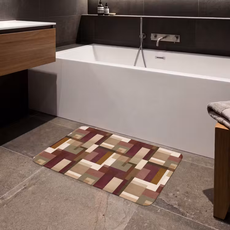 Badmat - Modern - Geometrie - Kleurrijk — 4